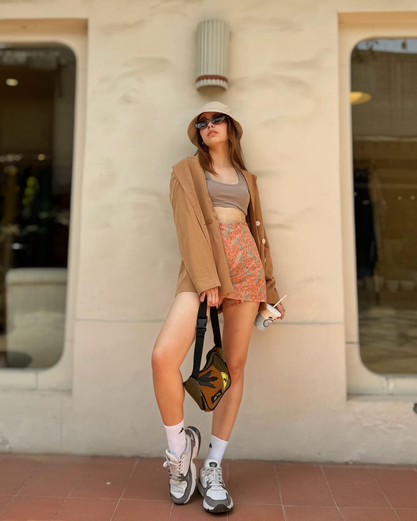 Peachy Plumline Skort