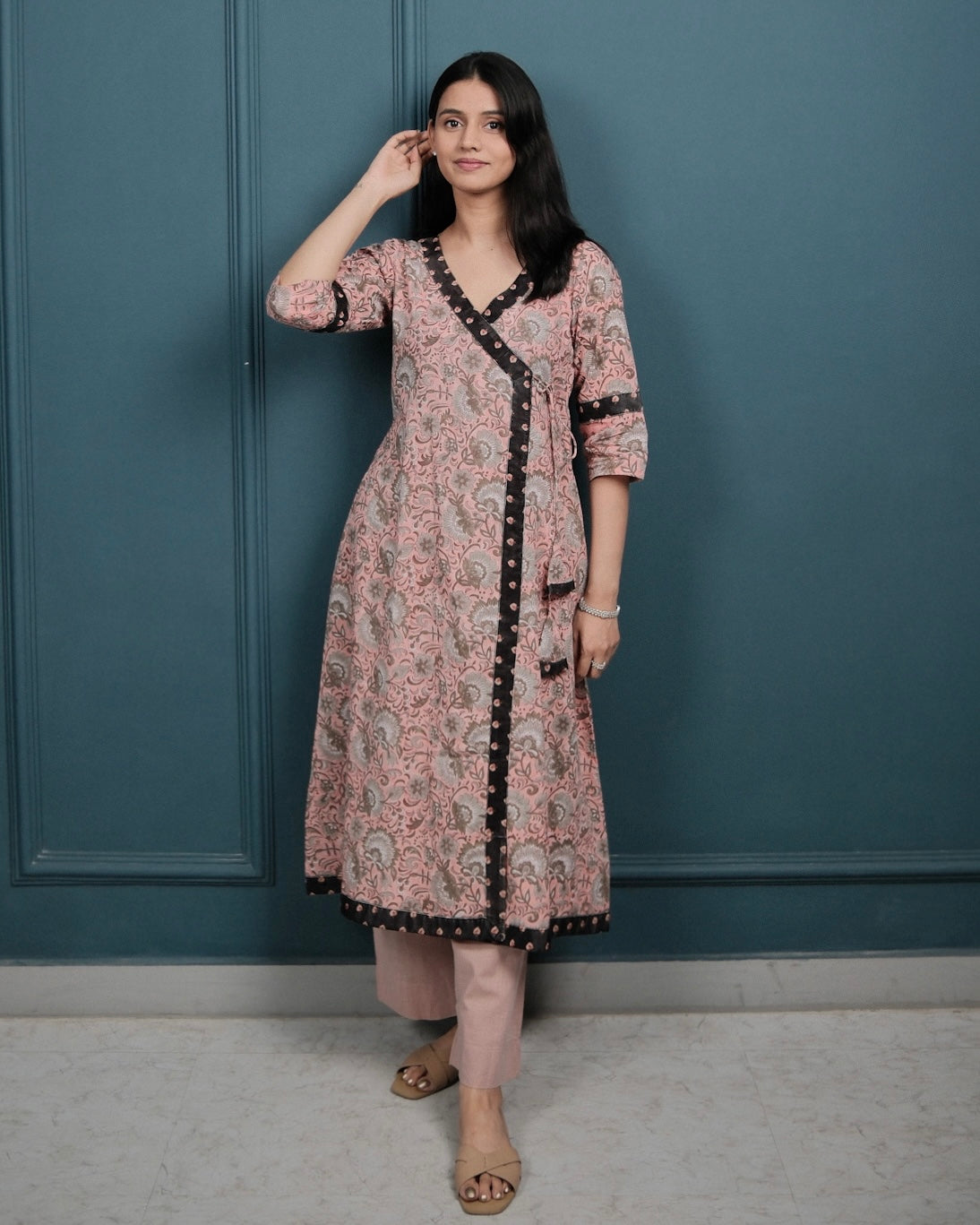 Cotton Floral Kurta